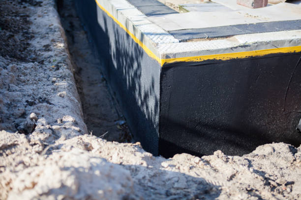 Professional Waterproofing technician working in Lakeside Marblehead, OH